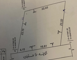 500  متر زمین مسکونی مازندران کلاردشت