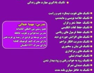 دوره تندخوانی و تقویت حافظه کتابدانه – جامع آفلاین آنلاین حضوری کشوری